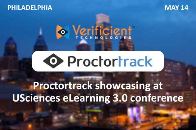 Proctortrack showcasing at USciences eLearning 3.0 Conference